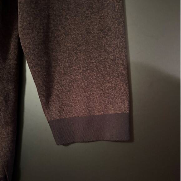 Misook Chocolate Brown Tunic Cardigan with Black Trim – Size 3X - Picture 6 of 8